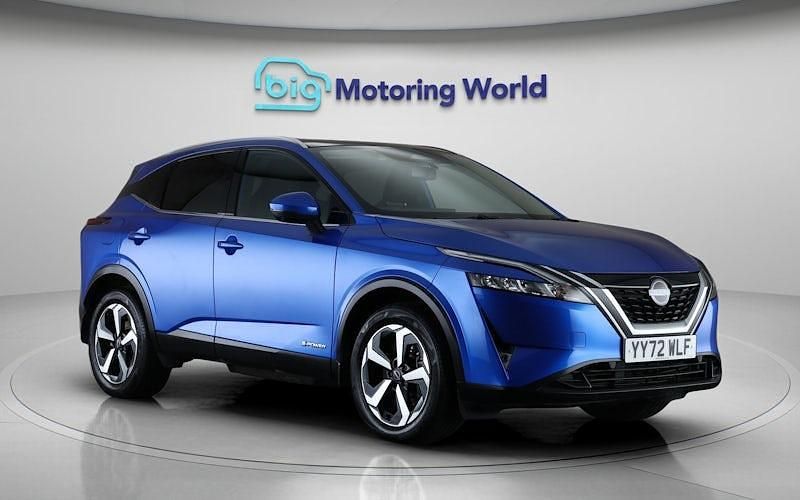 Used Nissan Qashqai N-Connecta 190 HP (139 kW) 2023 Blue SUV