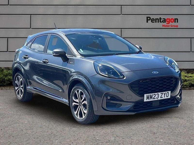 Grey Used 2023 Ford Puma ST-Line SUV | £17,495 (Fair price) - Image 1/4
