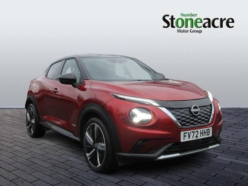 Red Used 2022 Nissan Juke Tekna+ SUV | £17,995 (Fair price) - Image 1/4