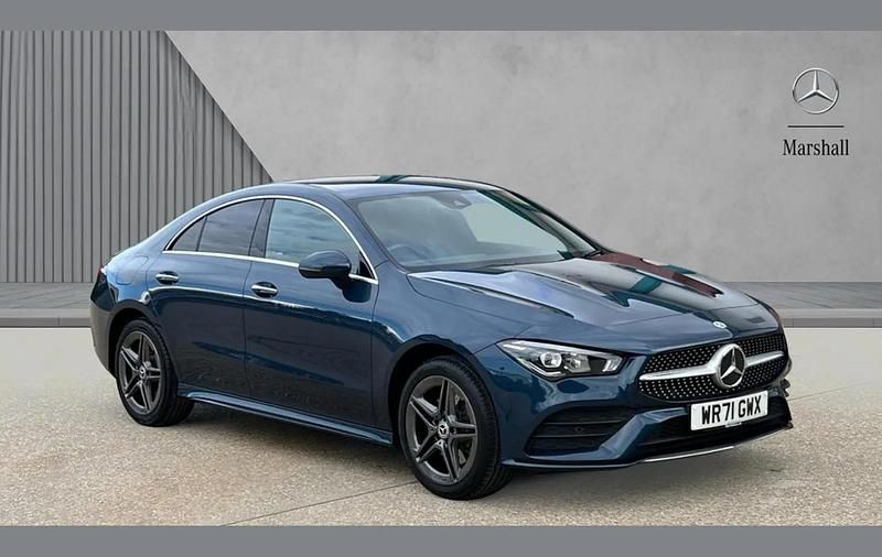 Blue Used 2022 Mercedes E250 AMG Line Premium Coupe | £22,480 (Good price) - Image 1/4