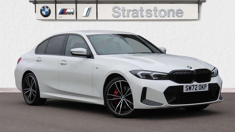 White Used 2023 BMW 320 M Sport | £31,991 (Expensive) - Image 1/4