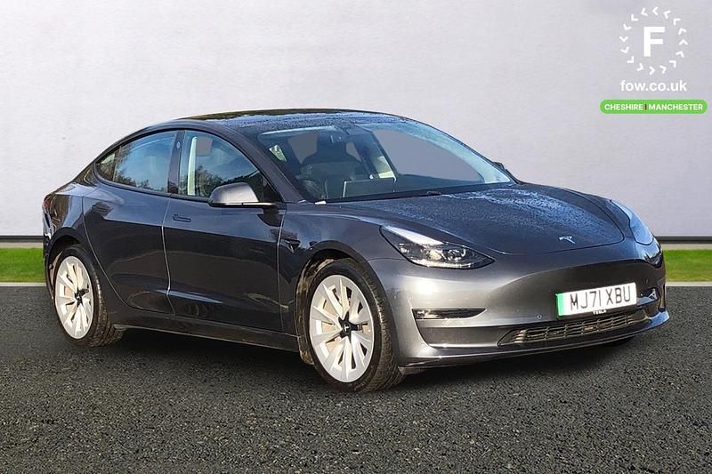 Grey Used 2021 Tesla Model 3 Long Range AWD Sedan | £20,999 (Fair price) - Image 1/4