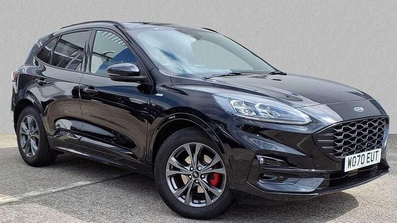 Black Used 2021 Ford Kuga ST-Line SUV | £16,680 (Good price) - Image 1/4