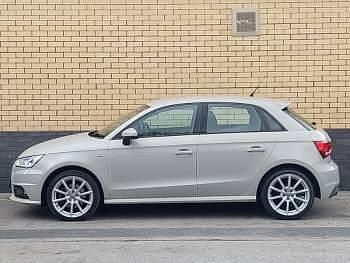 Used Audi A1 S-Line 150 HP (110 kW) 2017 Beige Hatchback