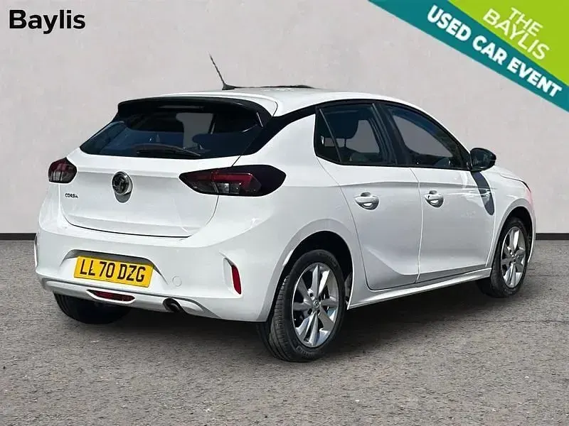 Second-hand Vauxhall Corsa 75 CP (55 kW) 2020 Alb Hatchback