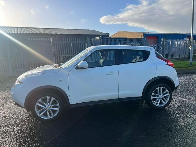 Used Nissan Juke Acenta 110 HP (80 kW) 2012 White SUV