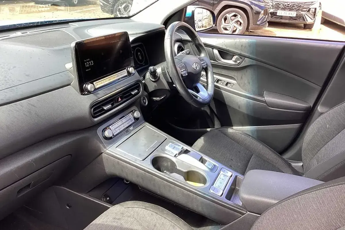 Used Hyundai Kona Premium 150 kW (204 HP) 2021 Blue SUV