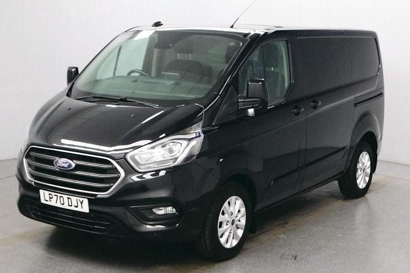 Black Used 2021 Ford Transit Custom Limited Van | £9,490 (Super price) - Image 1/4