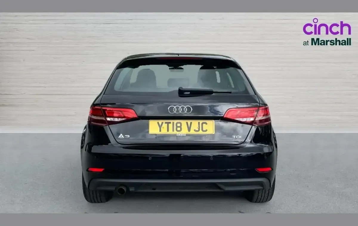 Used Audi A3 113 HP (83 kW) 2018 Black Sedan