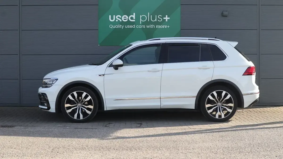 Used VW Tiguan R-line 150 HP (110 kW) 2018 White SUV