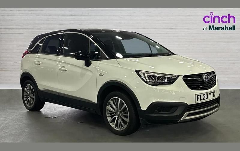 Used Vauxhall Crossland X 108 HP (79 kW) 2020 White SUV