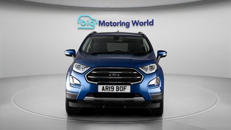 Used Ford Ecosport Titanium 125 HP (91 kW) 2019 Blue SUV
