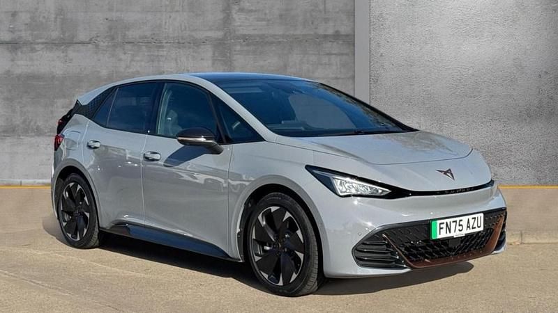 Premium solid vapor grey Used 2025 Cupra Born e-Boost Hatchback | £28,490 (Expensive) - Image 1/4