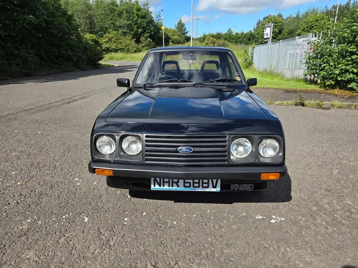 Used Ford Escort RS 1980 Black Sedan