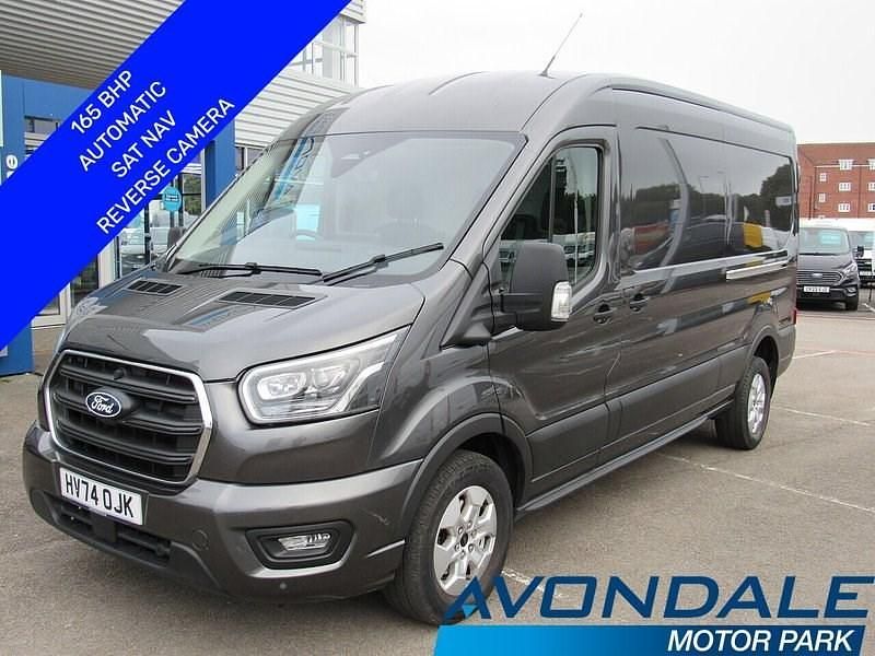 Grey Used 2024 Ford Transit Limited Van | £28,990 (Fair price) - Image 1/3