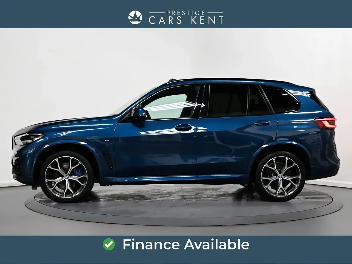 Used BMW X5 M Sport 335 HP (246 kW) 2022 Blue SUV