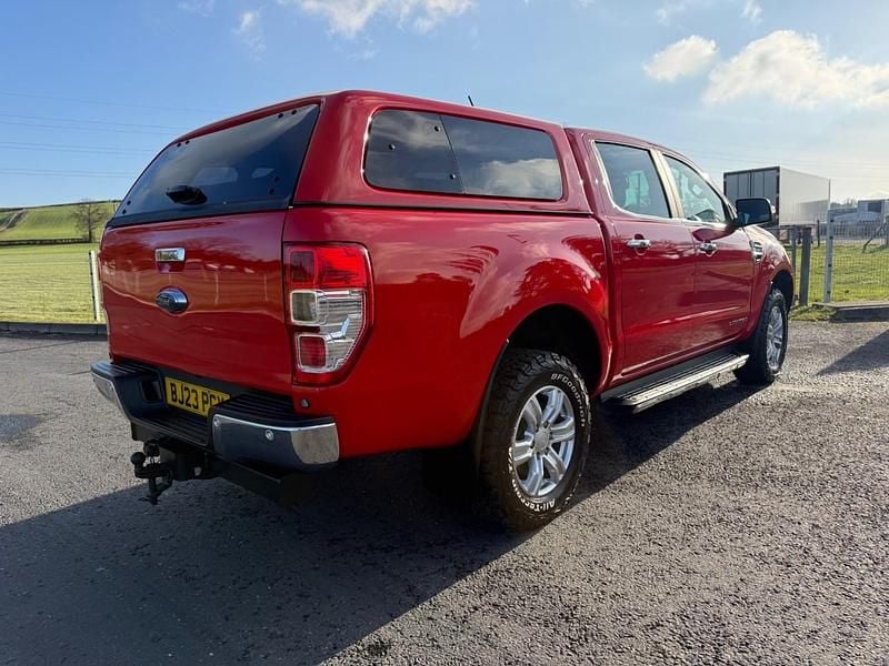 Used Ford Ranger Limited 170 HP (125 kW) 2023 Red Pickup