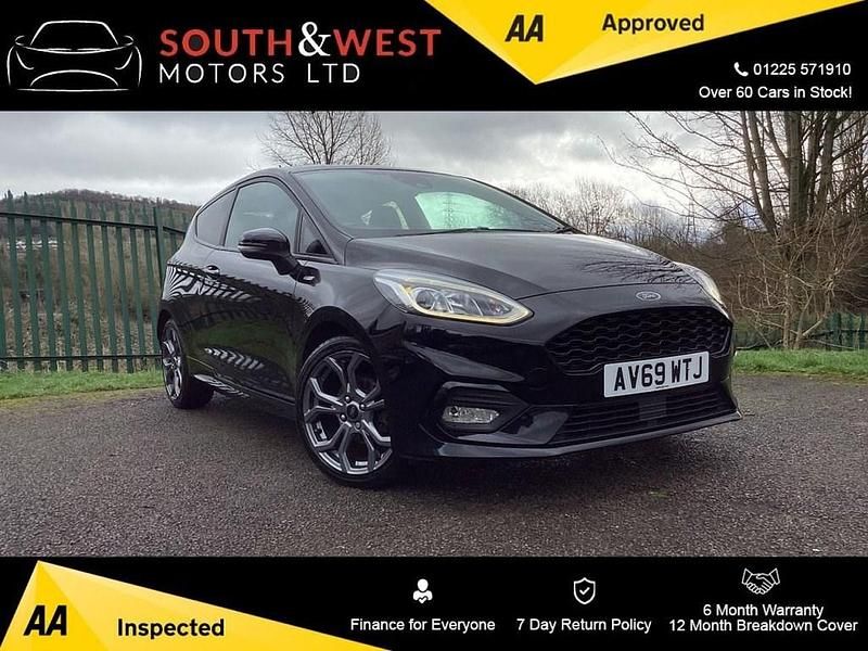 Used Ford Fiesta ST-Line 125 HP (91 kW) 2020 Black Hatchback