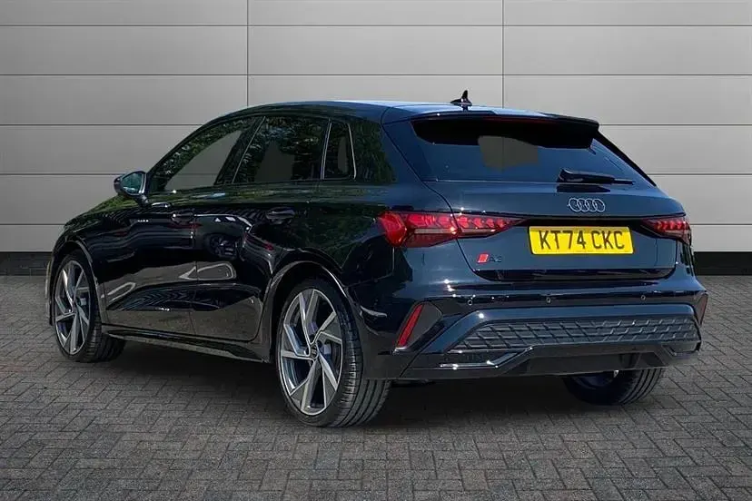 Used Audi A3 Black Edition 150 HP (110 kW) 2025 Mythos black Hatchback