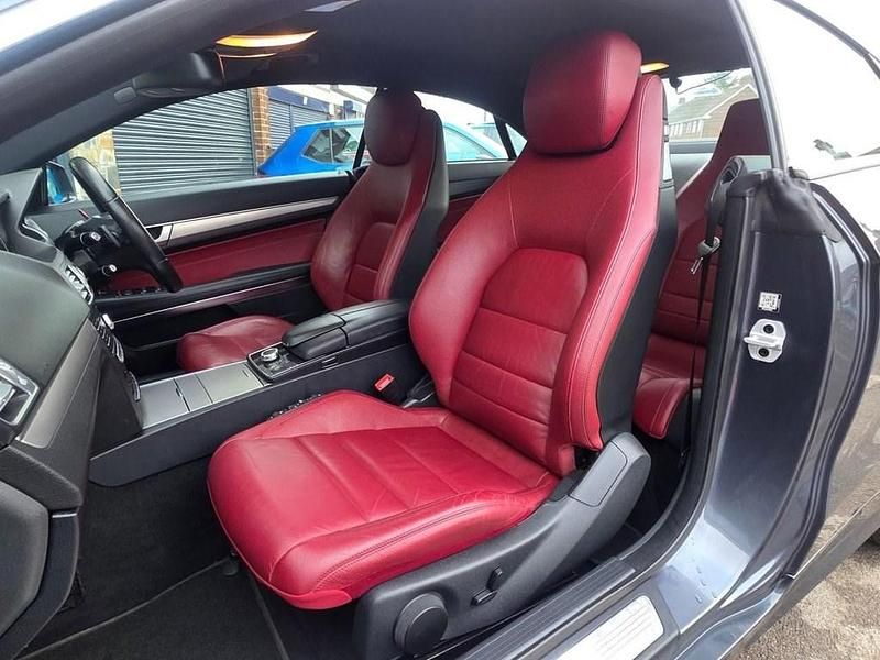 Used Mercedes E220 AMG line 177 HP (130 kW) 2016 Grey Coupe