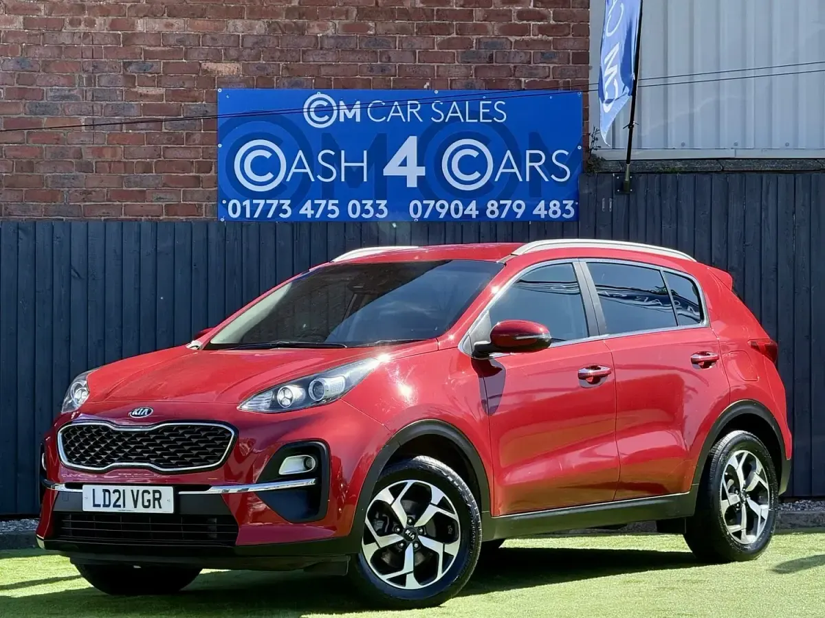 Used Kia Sportage 177 HP (130 kW) 2021 Red SUV