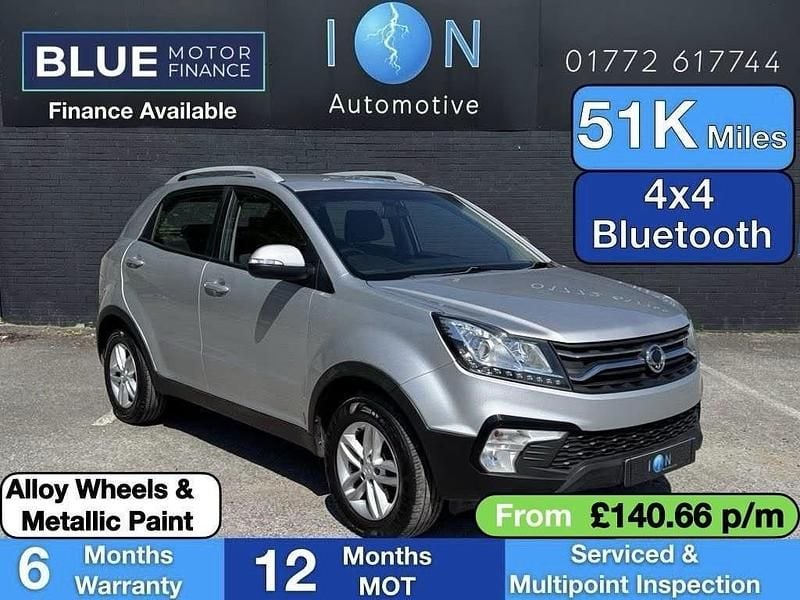 Silver Used 2018 Ssangyong (KGM) Korando SUV | £6,995 - Image 1/4
