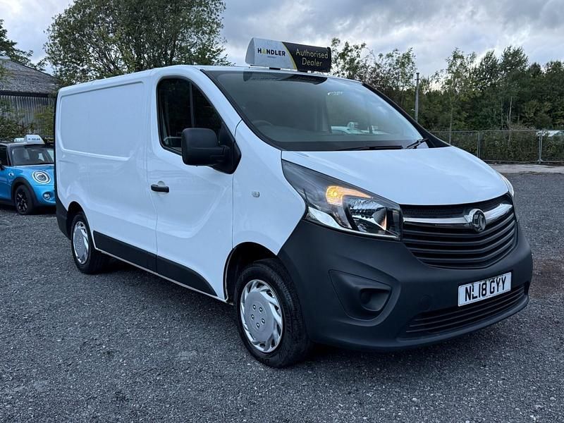 White Used 2018 Vauxhall Vivaro Van | £6,795 (Super price) - Image 1/4