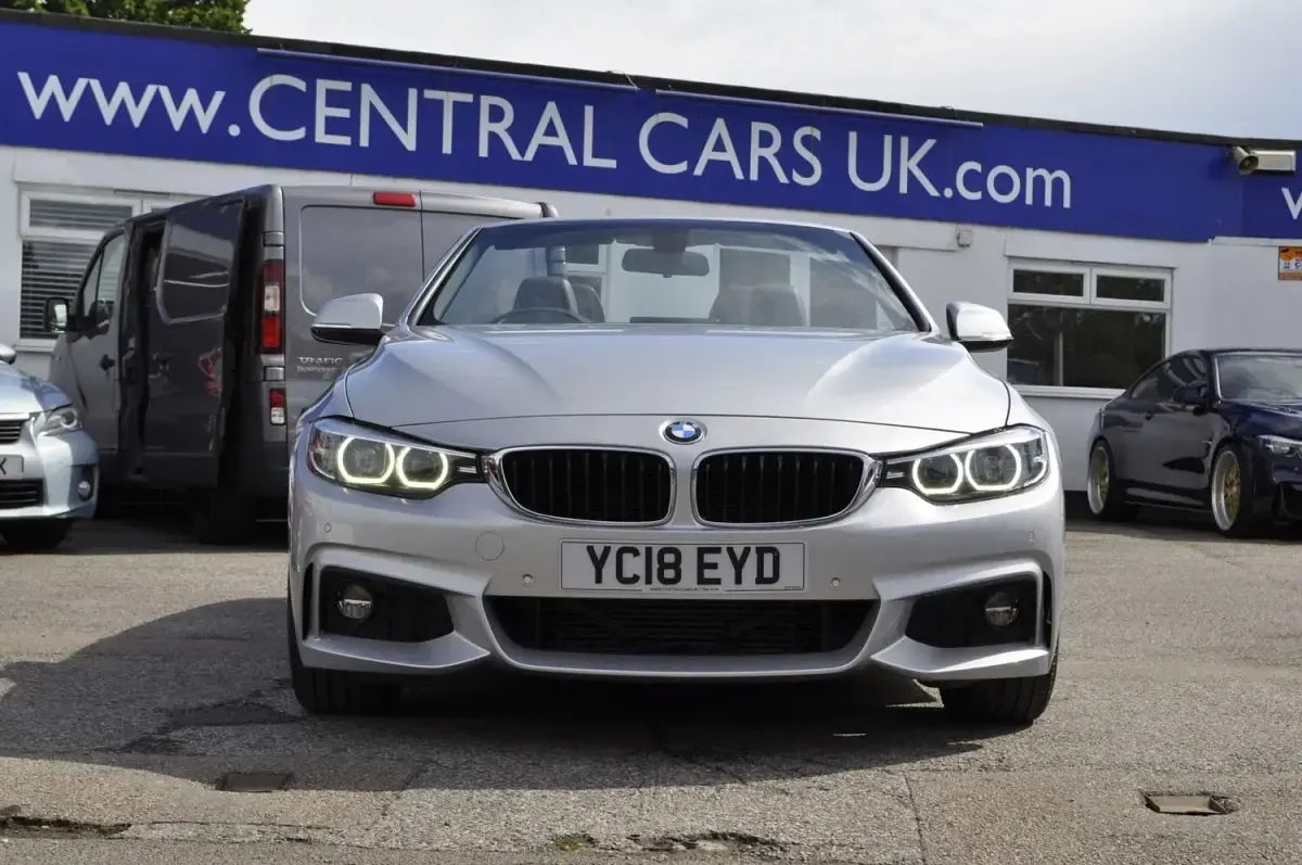 Used BMW 420 M Sport 190 HP (139 kW) 2018 Silver Cabriolet