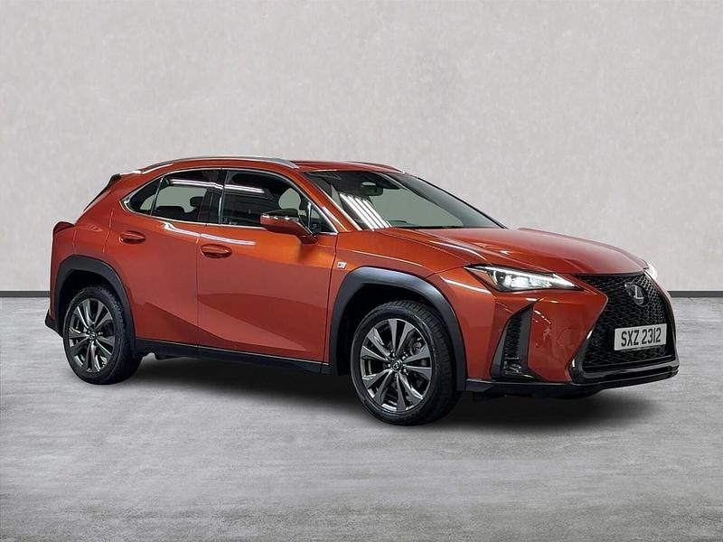 Red Used 2023 Lexus UX 250h Sport Design Packet SUV | £23,848 (Fair price) - Image 1/4