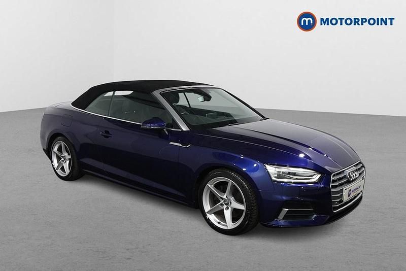Blue Used 2019 Audi A5 Cabriolet Sport Cabriolet | £18,349 (Good price) - Image 1/4