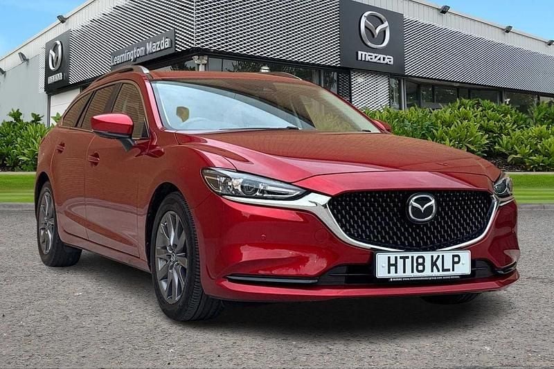 Red Used 2018 Mazda 6 Estate | £12,590 (Good price) - Image 1/3