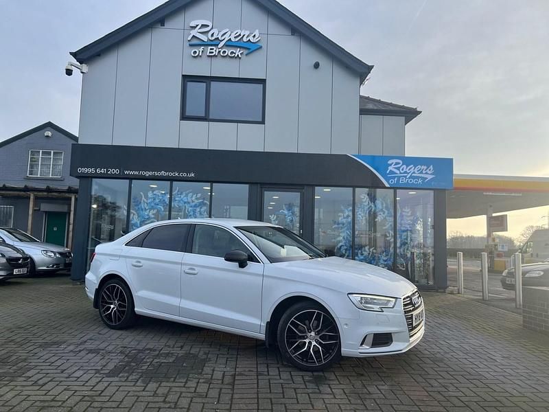 Used Audi A3 Sport 116 HP (85 kW) 2018 White Sedan