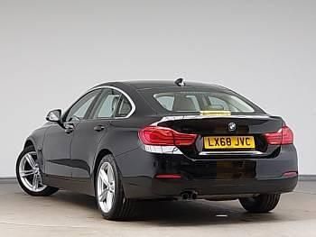 Begagnad BMW 420 Sport Line 184 HK (135 kW) 2018 Svart Halvkombi