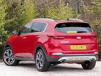 Used Kia Sportage GT-Line S 174 HP (127 kW) 2021 Red SUV