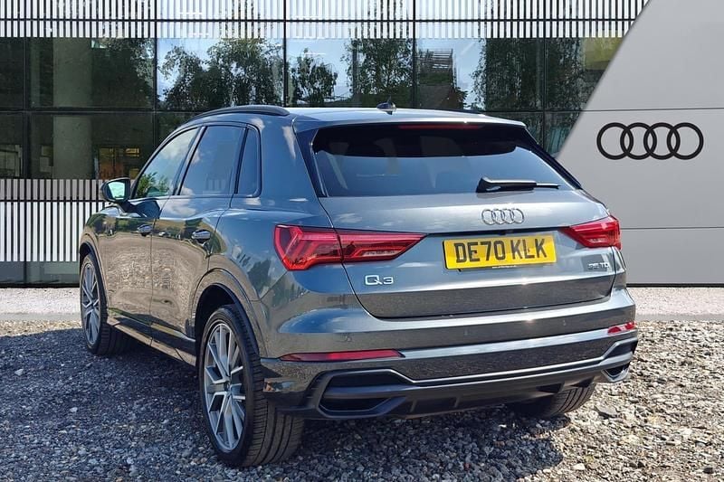 Used Audi Q3 Advanced 150 HP (110 kW) 2020 Daytona grey, pearl effect SUV