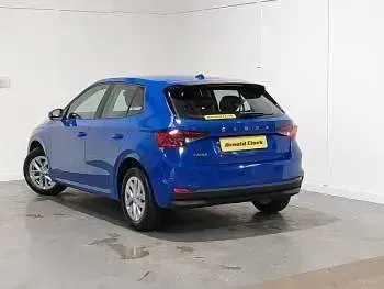 Used Skoda Fabia Comfort 80 HP (58 kW) 2022 Blue Hatchback