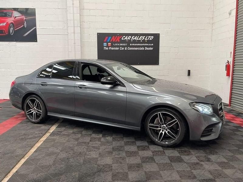 Grey Used 2017 Mercedes E220 AMG line Sedan | £13,495 (Fair price) - Image 1/4