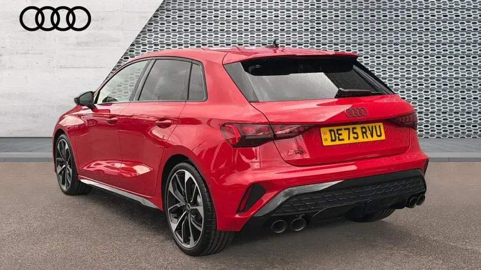New Audi A3 Black Edition 333 HP (244 kW) 2025 Red