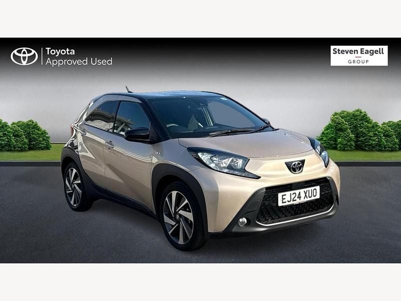 Beige Used 2024 Toyota Aygo Hatchback | £17,269 (A bit pricey) - Image 1/3