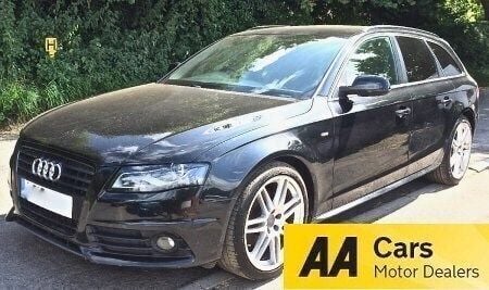 Black Used 2010 Audi A4 S-Line Estate | £9,395 - Image 1/4