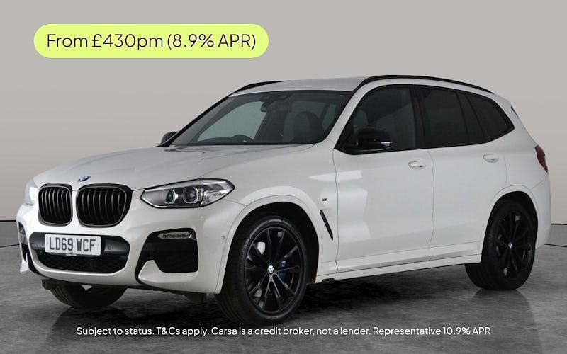 White Used 2019 BMW X3 M Sport SUV | £24,740 (Good price) - Image 1/2