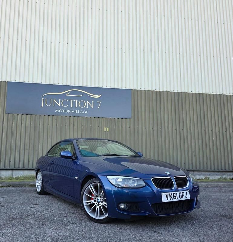 Used BMW 320 Cabriolet M Sport 2011 Blue Cabriolet