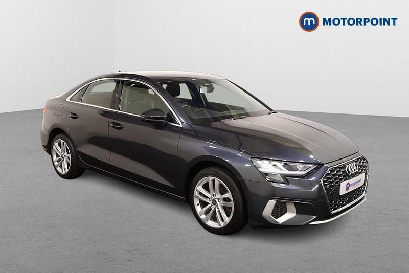 Grey Used 2022 Audi A3 Sport Sedan | £17,949 (Good price) - Image 1/4