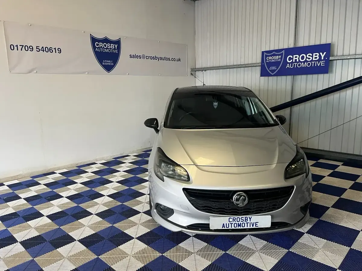 Used Vauxhall Corsa Edition 88 HP (64 kW) 2016 Silver Hatchback
