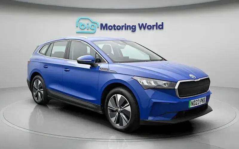 Used Skoda Enyaq iV ecoSuite 150 kW (204 HP) 2023 Blue SUV