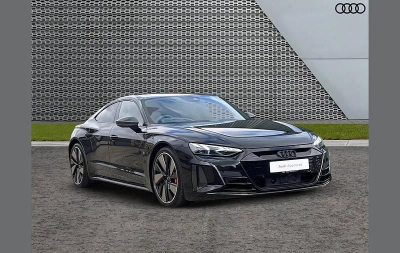 Black Used 2022 Audi RS e-tron GT Comfort Sedan | £63,795 (A bit pricey) - Image 1/4
