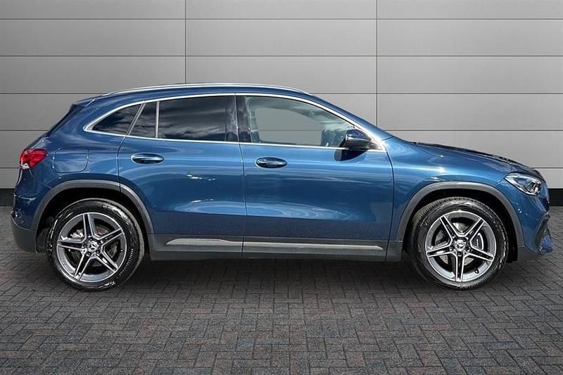 Used Mercedes GLA250 Premium Plus 218 HP (160 kW) 2021 Denim blue SUV