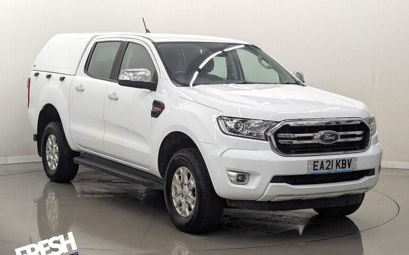 White Used 2021 Ford Ranger XLT Pickup | £11,490 (Super price) - Image 1/4