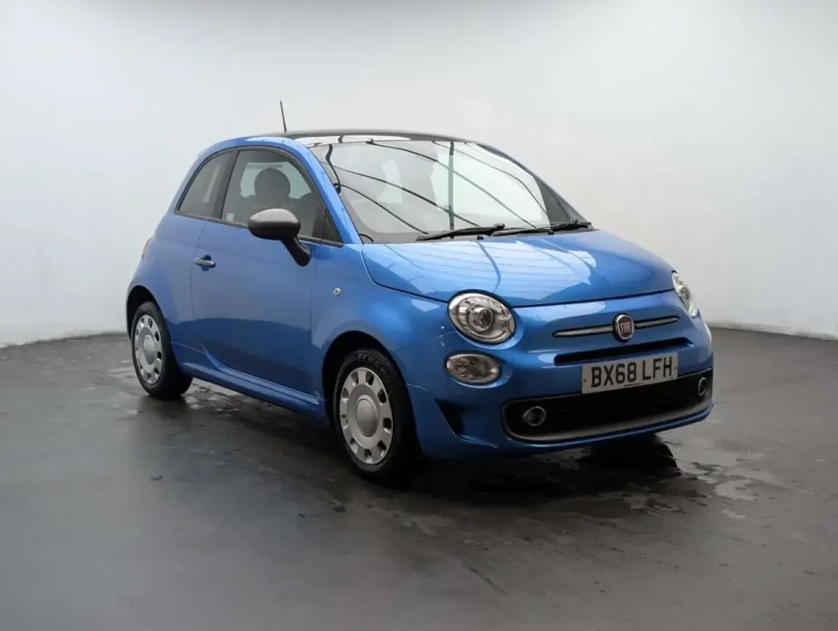 Second-hand Fiat 500 S 69 CP (50 kW) 2018 Albastru Hatchback
