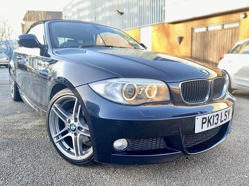 Black Used 2013 BMW 118 Cabriolet Sport Line Cabriolet | £5,995 (Fair price) - Image 1/4